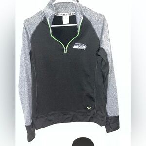 Victoria’s Secret Pink NFL-Seattle Seahawks 1/4 zip pullover
